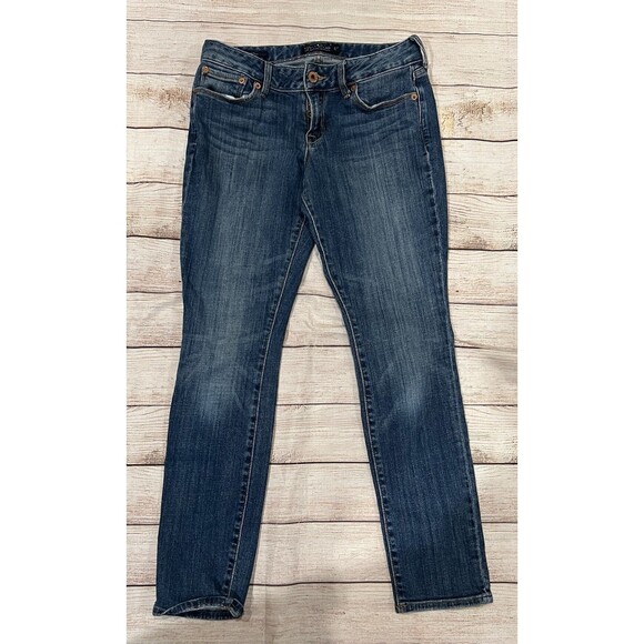 Lucky Brand Women's Lolita Skinny Medium Wash Blue Jeans size 2/26 Ankle - Picture 1 of 10